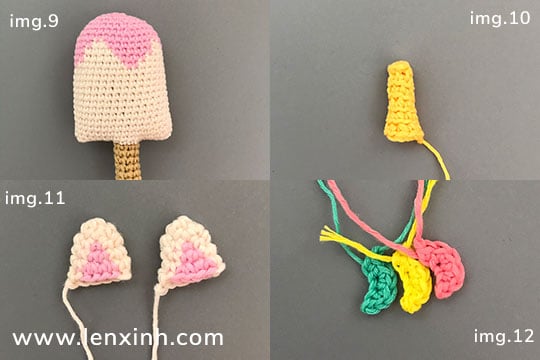 crochet pencil toppers