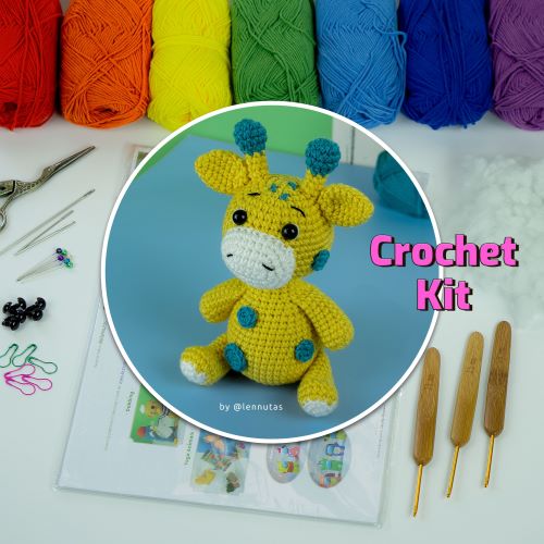 crochet giraffe free pattern