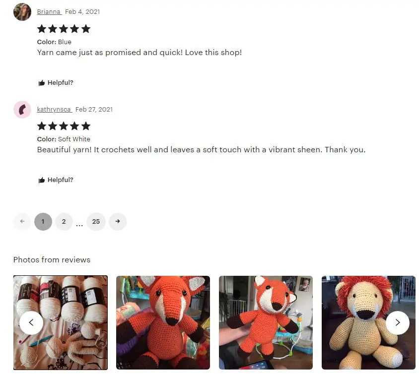 redheart review 4 etsy My Best Yarn for Amigurumi Toys [2022]
