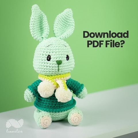 bunny crochet free pattern pdf