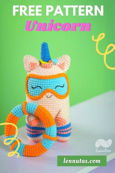 crochet unicorn free pattern