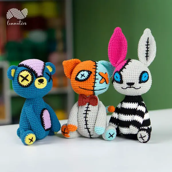 Baby Lilo and Stitch amigurumi crochet pattern - Lenn's Craft