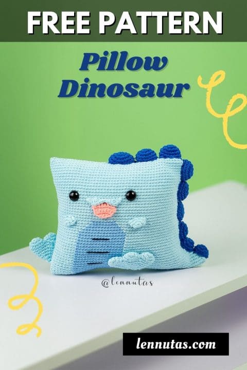 crochet dinosaur free pattern pinterest