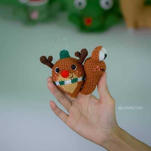 crochet reindeer pattern