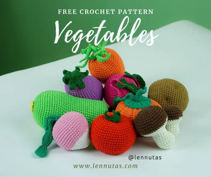 free vegetable crochet pattern