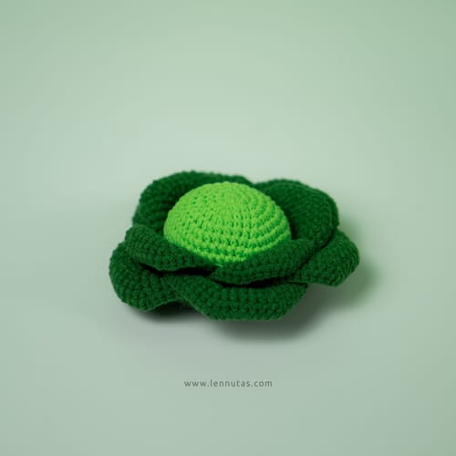 cabbage vegetable crochet pattern