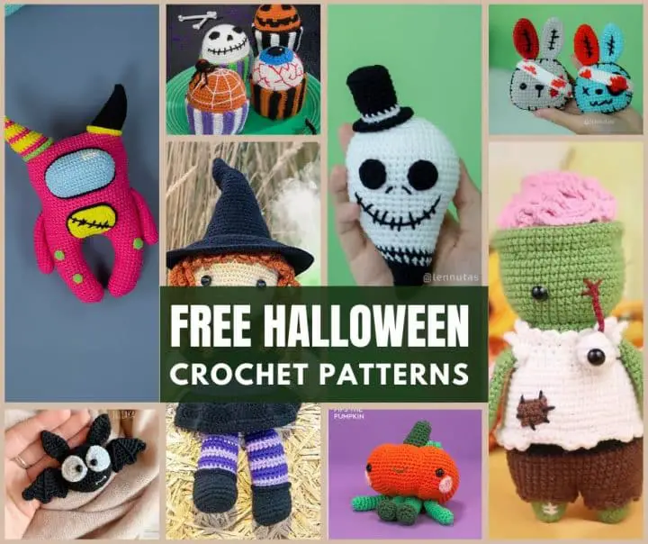 crochet halloween free patterns 2 33+ Free Halloween Crochet Patterns