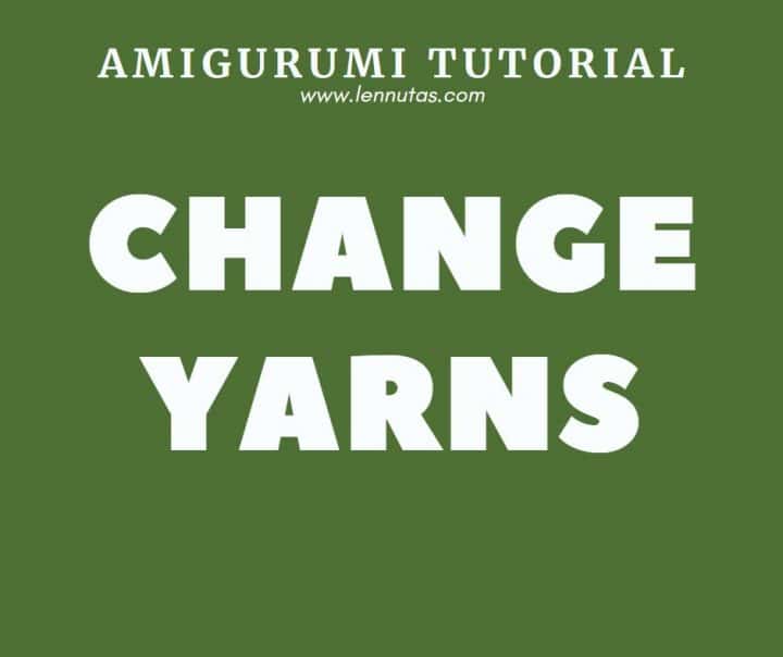 how to change yarn in crochet