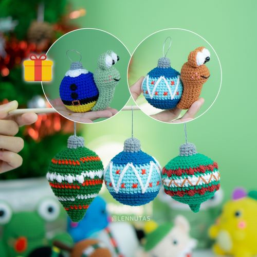 crochet Christmas ornaments