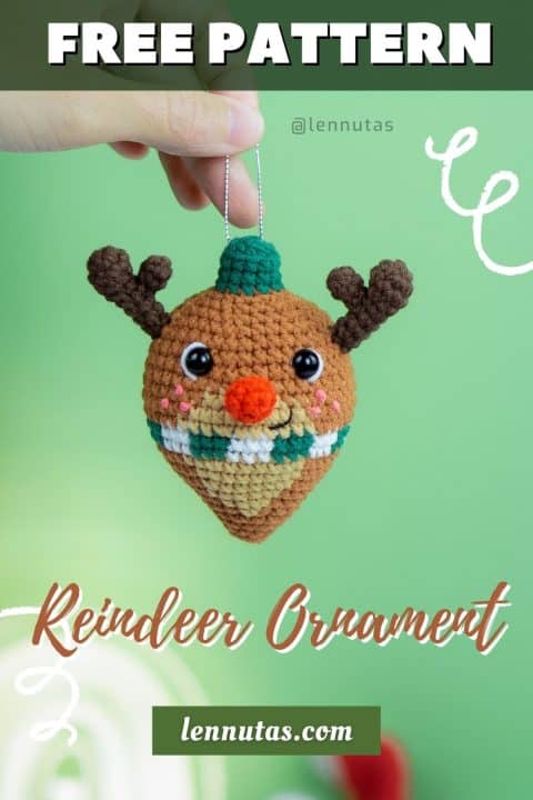 crochet reindeer pattern