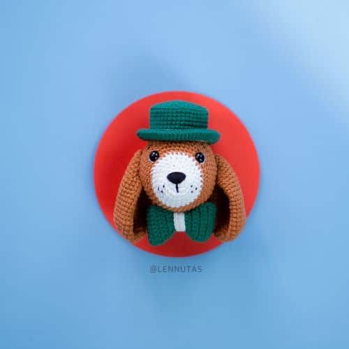 dog head toy s 6S 5 Cute Animal Crochet Wall Hanging Patterns