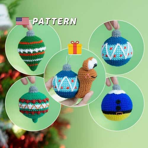 crochet Christmas ornaments