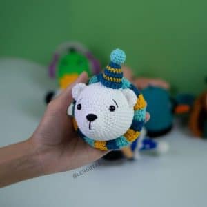 bears head toy s 1AS 5 Cute Animal Crochet Wall Hanging Patterns