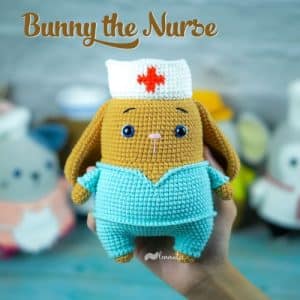 bunny nurse 4S Amigurumi Bear Free Pattern in Sailor Style