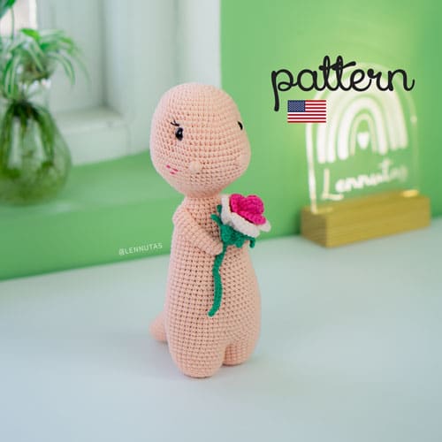 Ravelry: Axolotl chunky amigurumi crochet pattern by Lenn's Craft