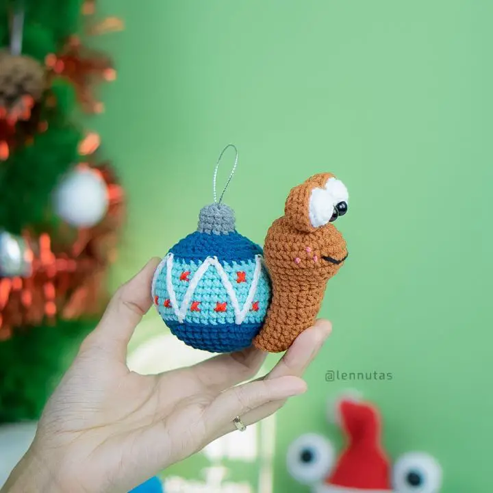crochet snail 5S A Free Crochet Snail Pattern
