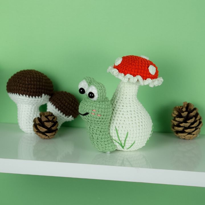 mushroom 2 s Crochet Mushroom Pattern Free