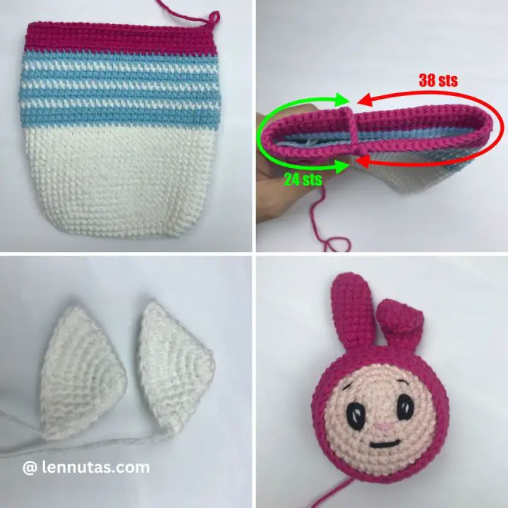 hello kitty crochet pattern