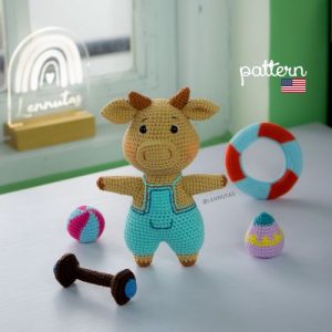 cow crochet pattern