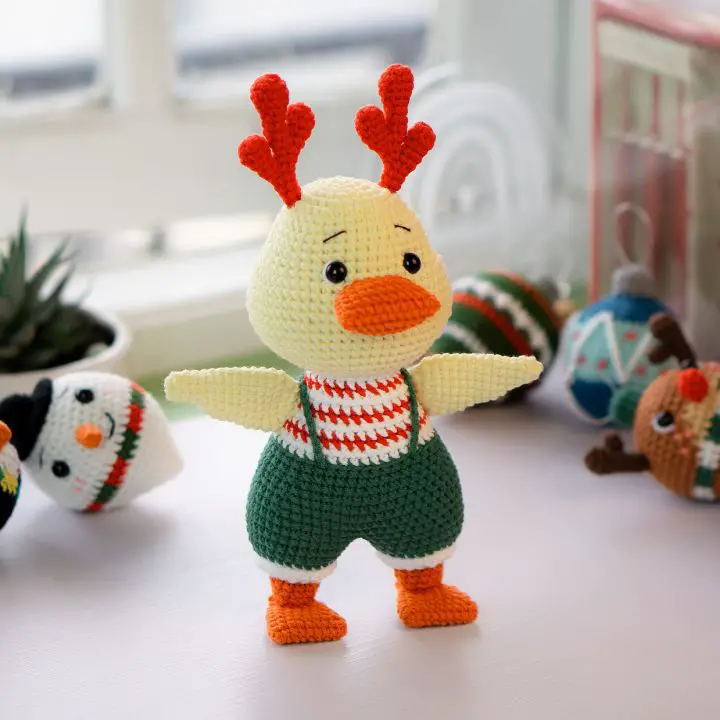 amigurumi duck