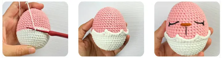 Emoji & Bunny Egg free easter crochet patterns