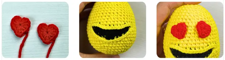 Emoji & Bunny Egg free easter crochet patterns