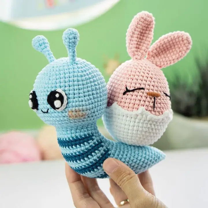 Emoji & Bunny Egg easter crochet patterns