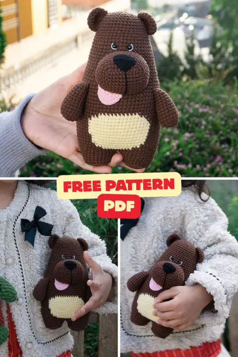 teddy bear crochet pattern