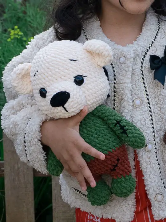 Greenforge Bear crochet teddy bear