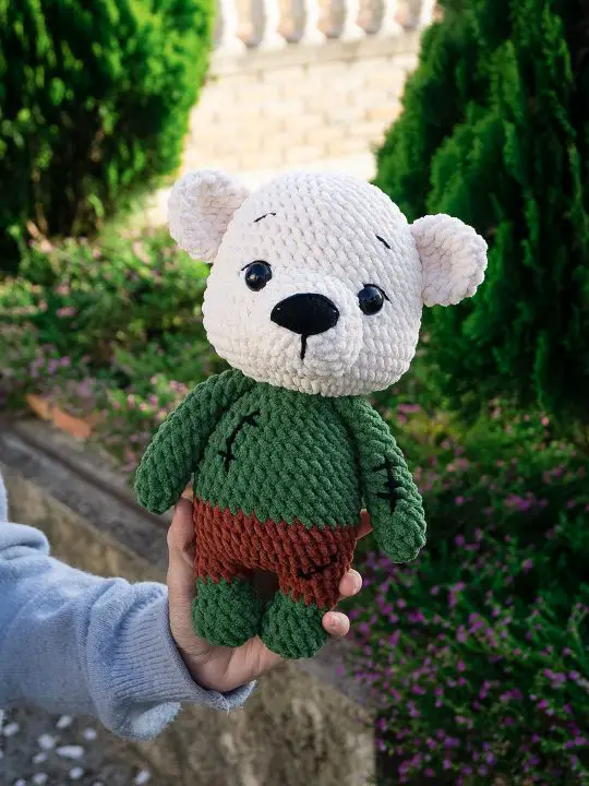 Greenforge Bear crochet teddy bear