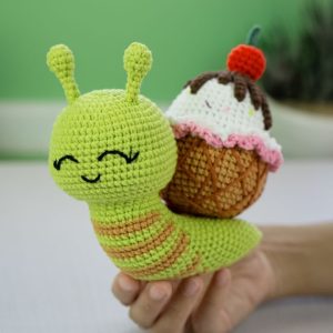 free snail crochet pattern